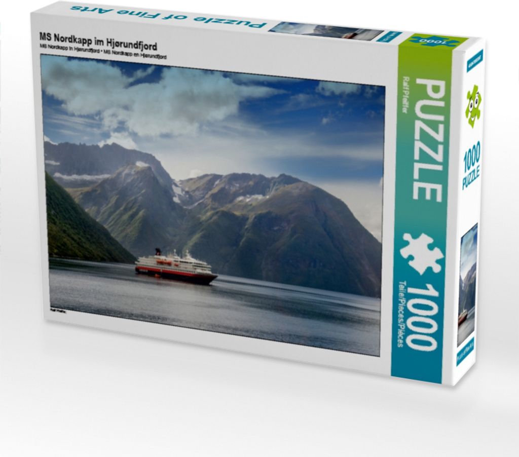 Calvendo MS Nordkapp im Hjørundfjord 1000 Teile Puzzle quer 640x480mm, Pfeiffer Ralf; 7445766