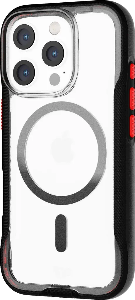 Tech21 EvoPro Coque MagSafe pour iPhone 16 Pro - Noir Transparent