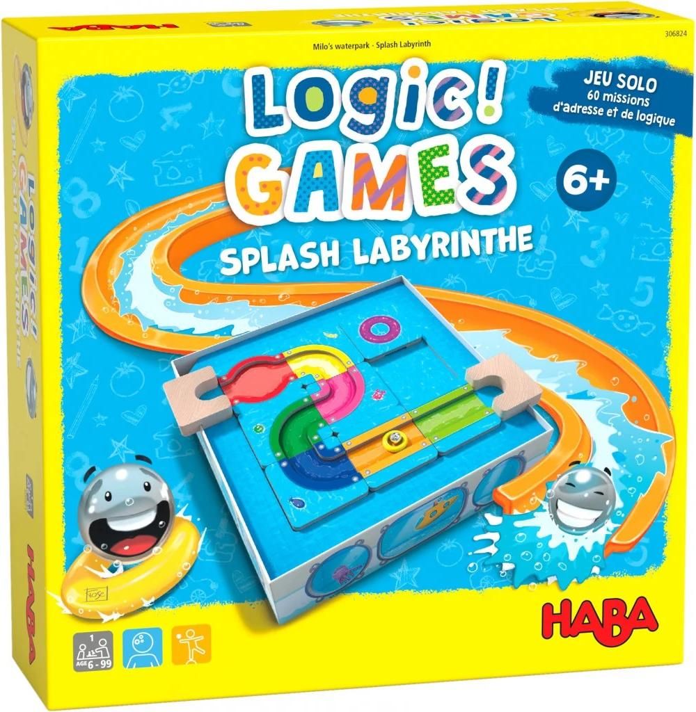 Haba Logic! GAMES Splash Labyrinth - Denkspiel für Kinder