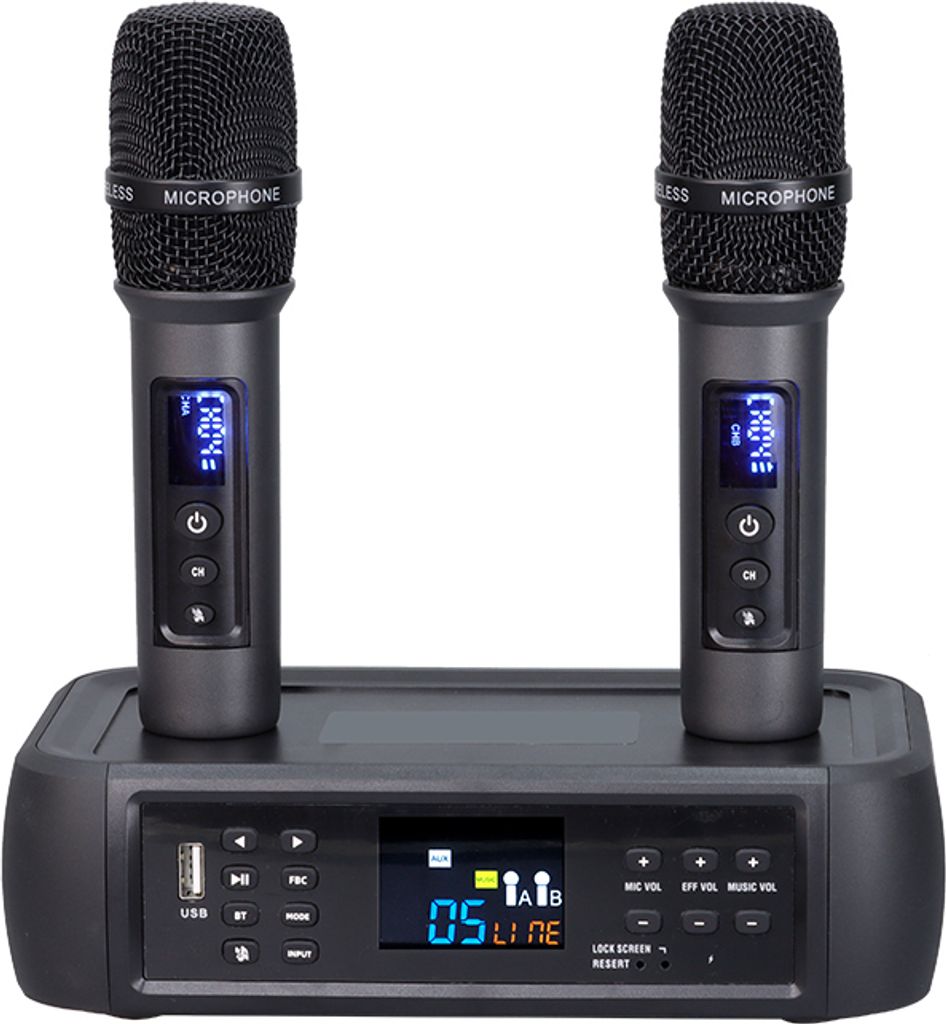 INF Drahtloses Mikrofon-Set mit DSP-Anti-Heul-Technologie Produktbild 