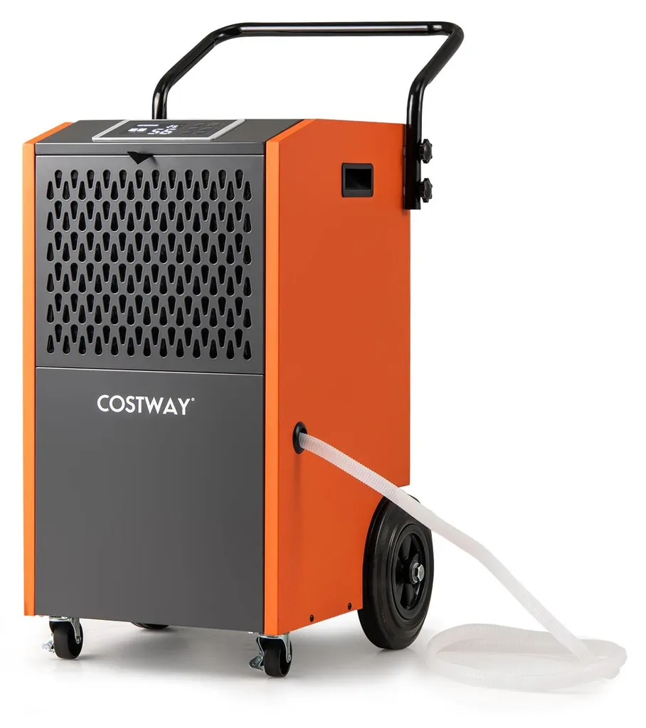Déshumidificateur professionnel COSTWAY 73 L/jour avec tuyau de vidange
