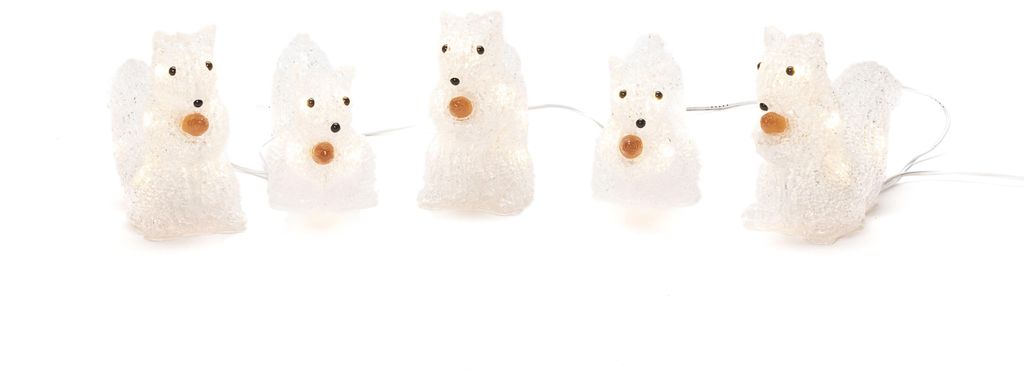 Konstsmide kerstdecoratie, LED-acrylsfiguren "Eekhoorn" in Productafbeelding 
