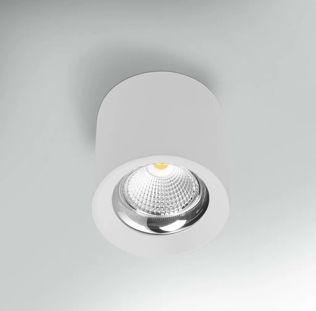 Plafonnier LED CENTURY RONDO Blanc 35W Ø170mm 3000K IP20 pour Intérieur