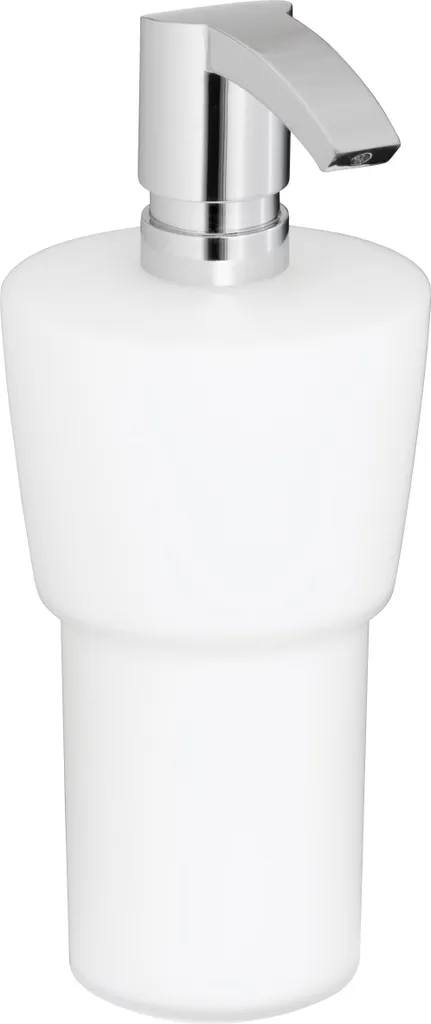 Keuco City.2 Distributeur de savon cristal véritable et laiton chromé