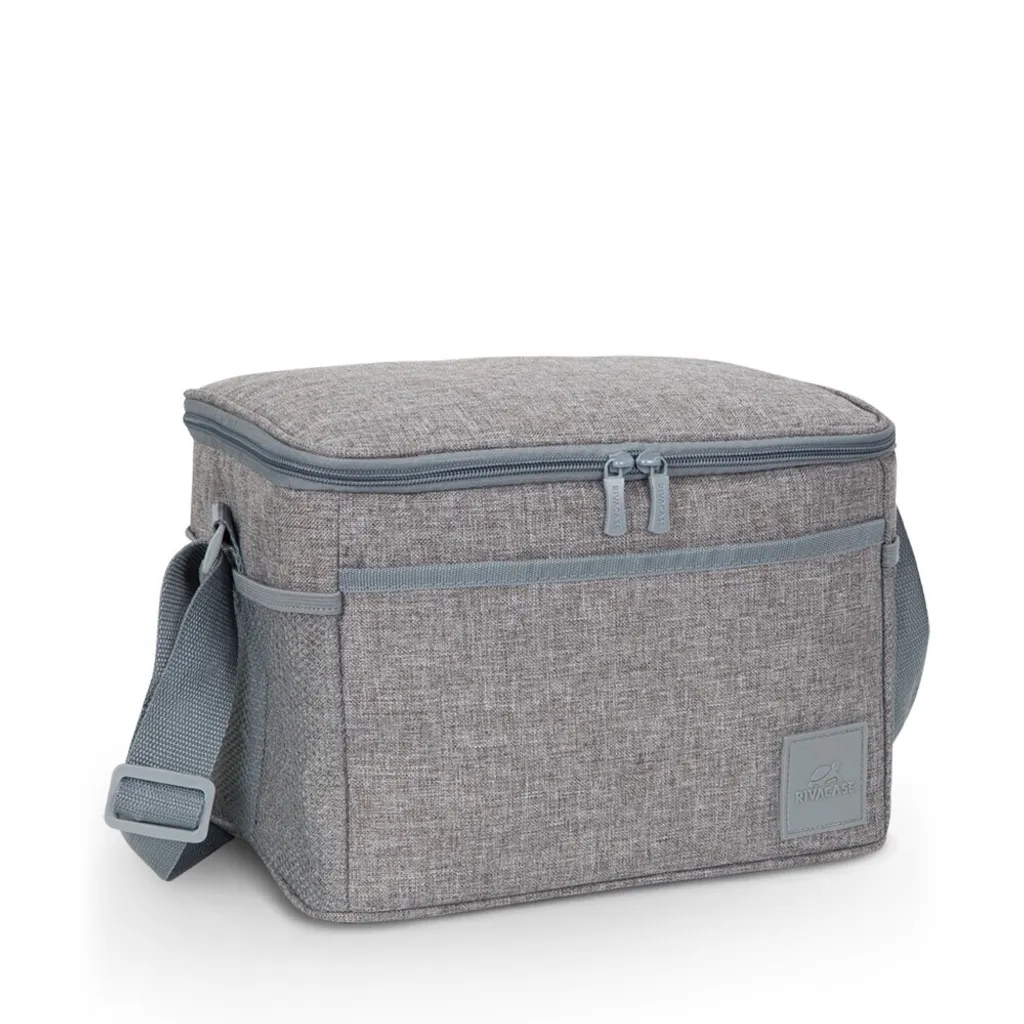 Glacière souple Rivacase 5712 de 11L pour pique-nique et bureau en gris
