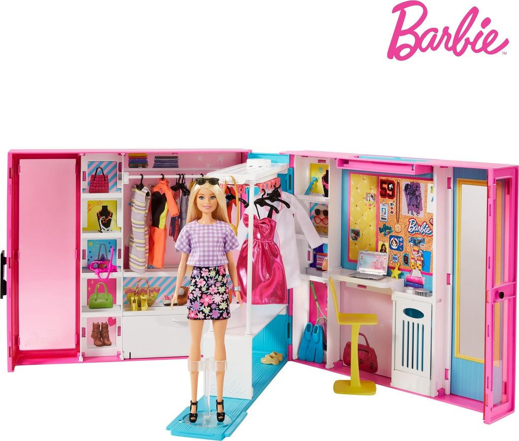 Mattel GBK10 Barbie Traum Kleiderschrank Produktbild 13
