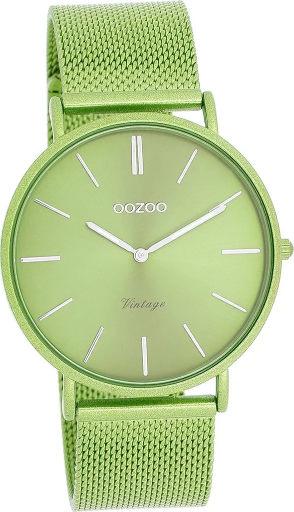 Regalo Ideale: Orologio Oozoo Vintage D2UOC20330 Verde Donna