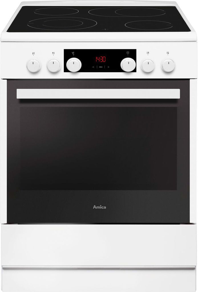 Amica - SHC 914 100 W - Standherd - Glaskeramik - Weiß - 60 Produktbild 