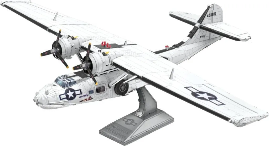 Maquette d'Avion en Métal Consolidated PBY Catalina Metal Earth 3D
