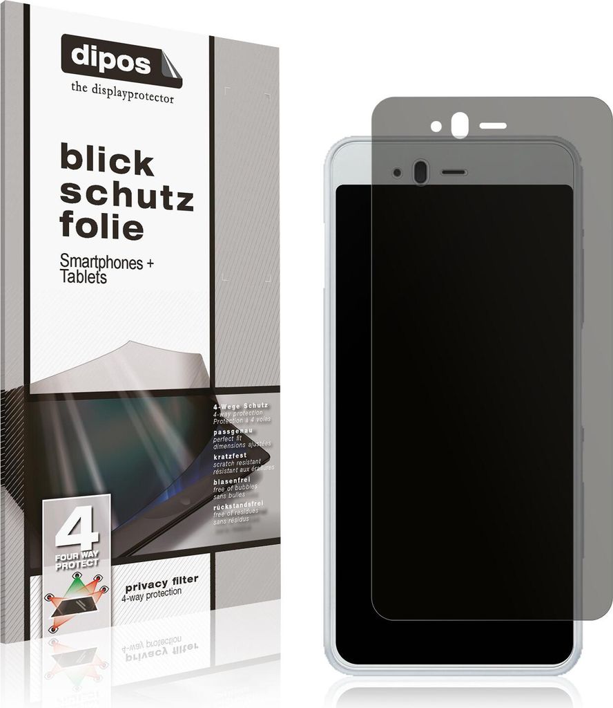Blickschutzfolie für Fujitsu Arrows Be F-04K matt Schutzfolie Folie Display Schutz dipos