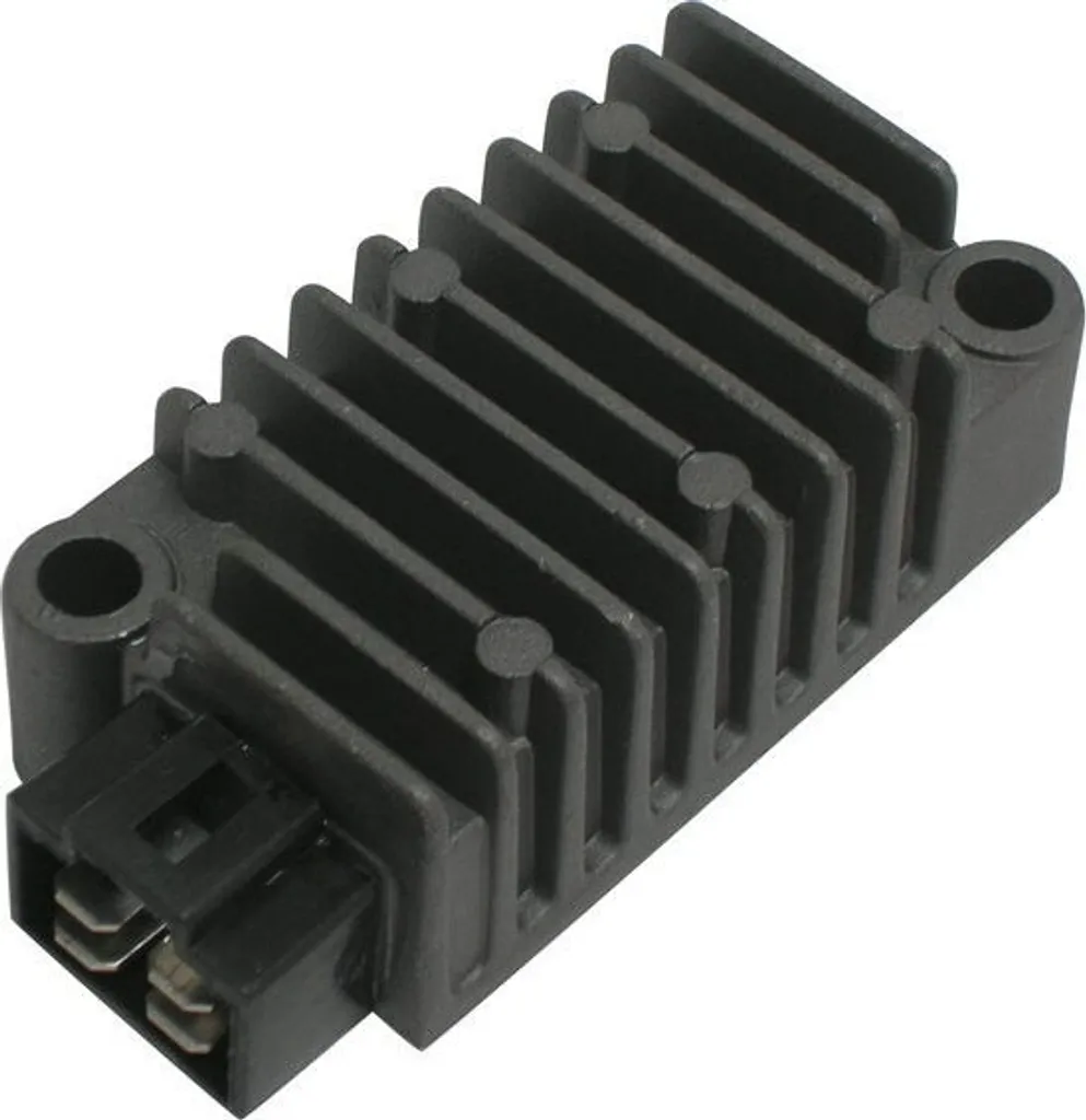 Régulateur Tension MBK Yamaha XC 125 avec Dissipateur Thermique Noir
