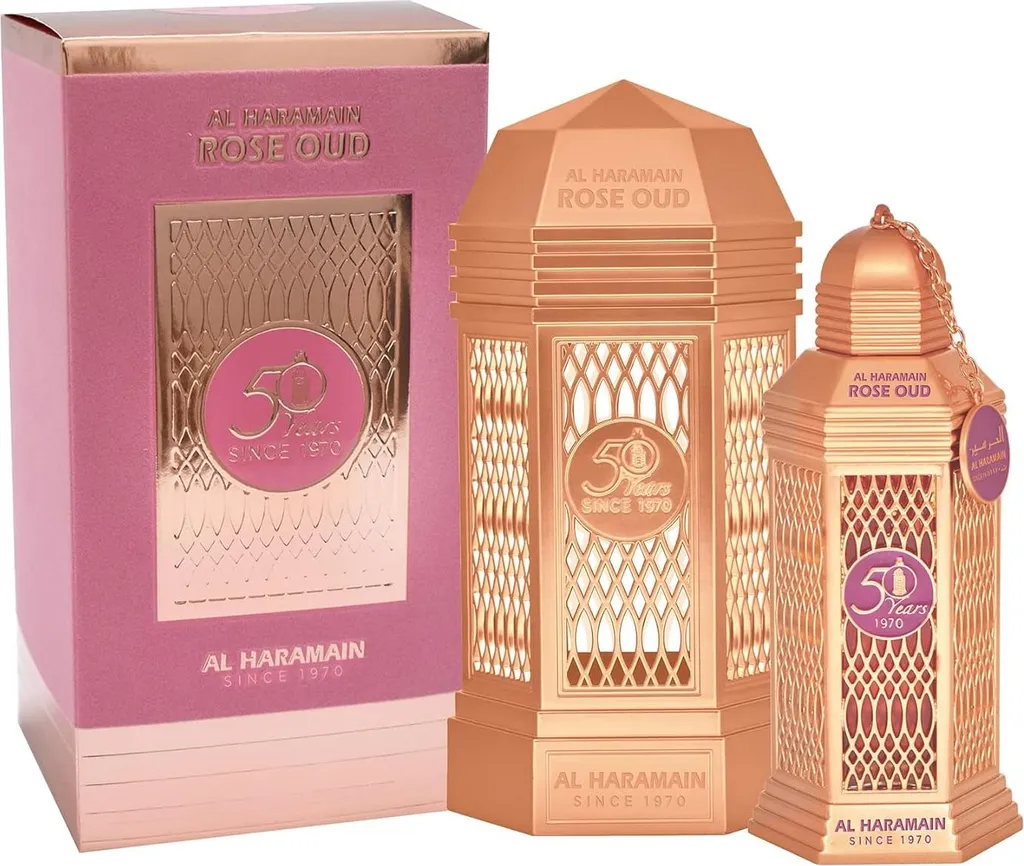 Parfum Rose Oud Al Haramain 100 ml - Solution Sillage Intense et Durable - 4