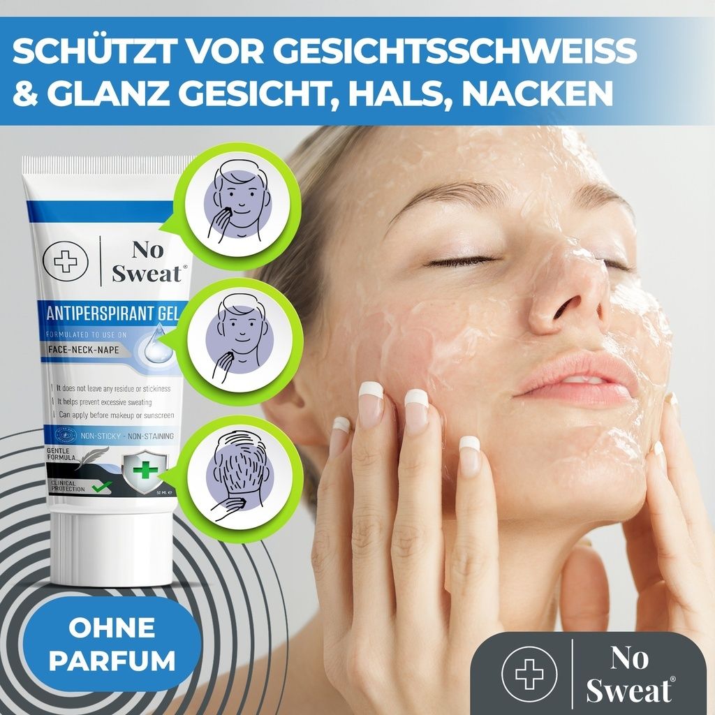 No Sweat Antitranspirant Gel 50ml