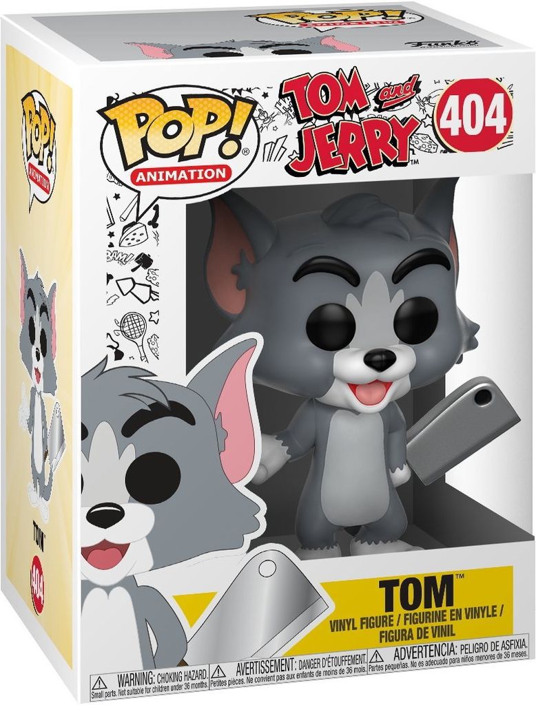 Tom and Jerry - Tom 404 - Funko Pop! - Vinyl Figur Produktbild 
