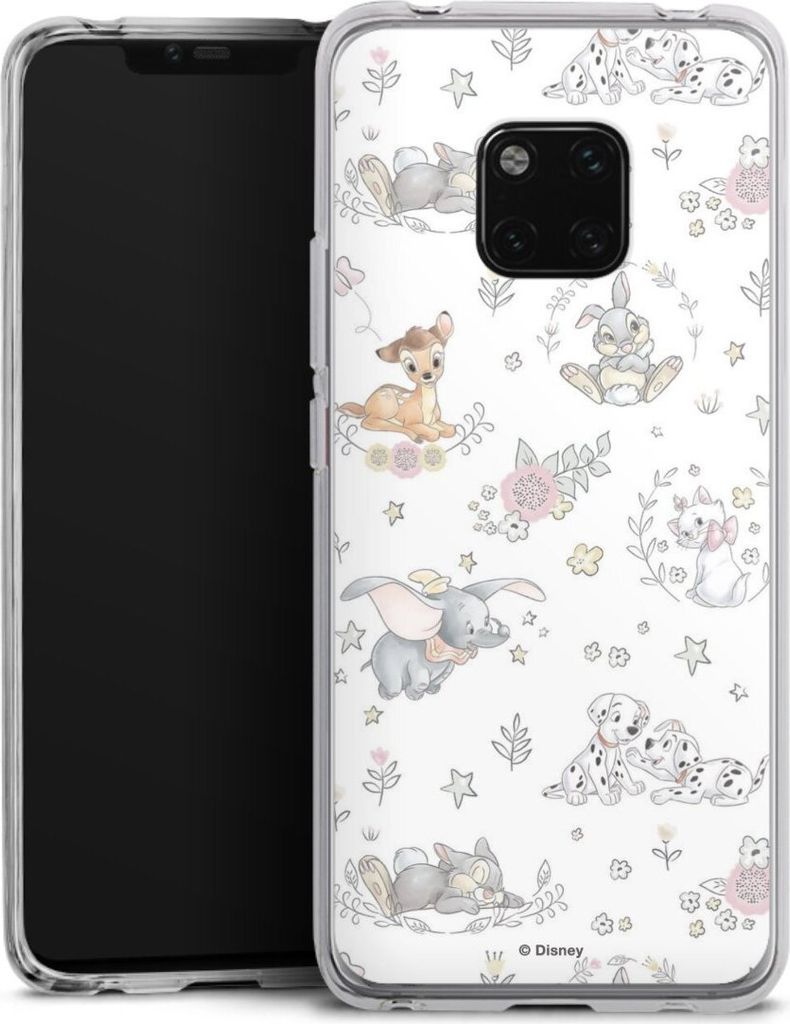 DeinDesign Handyhülle für Huawei Mate 20 Pro Silikon Hülle Case Smartphone Schutzhülle Bambi Disney Dumbo