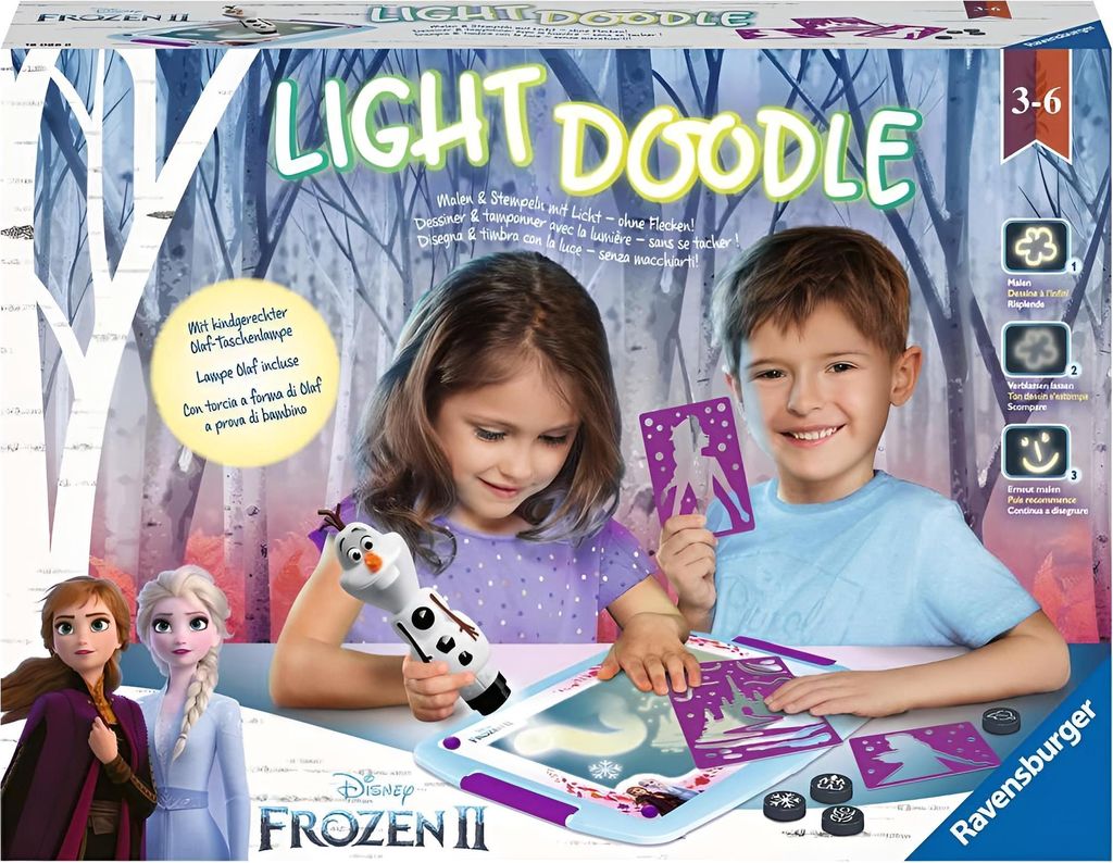 Light Doodle Frozen 2 Ravensburger 18086 Produktbild 