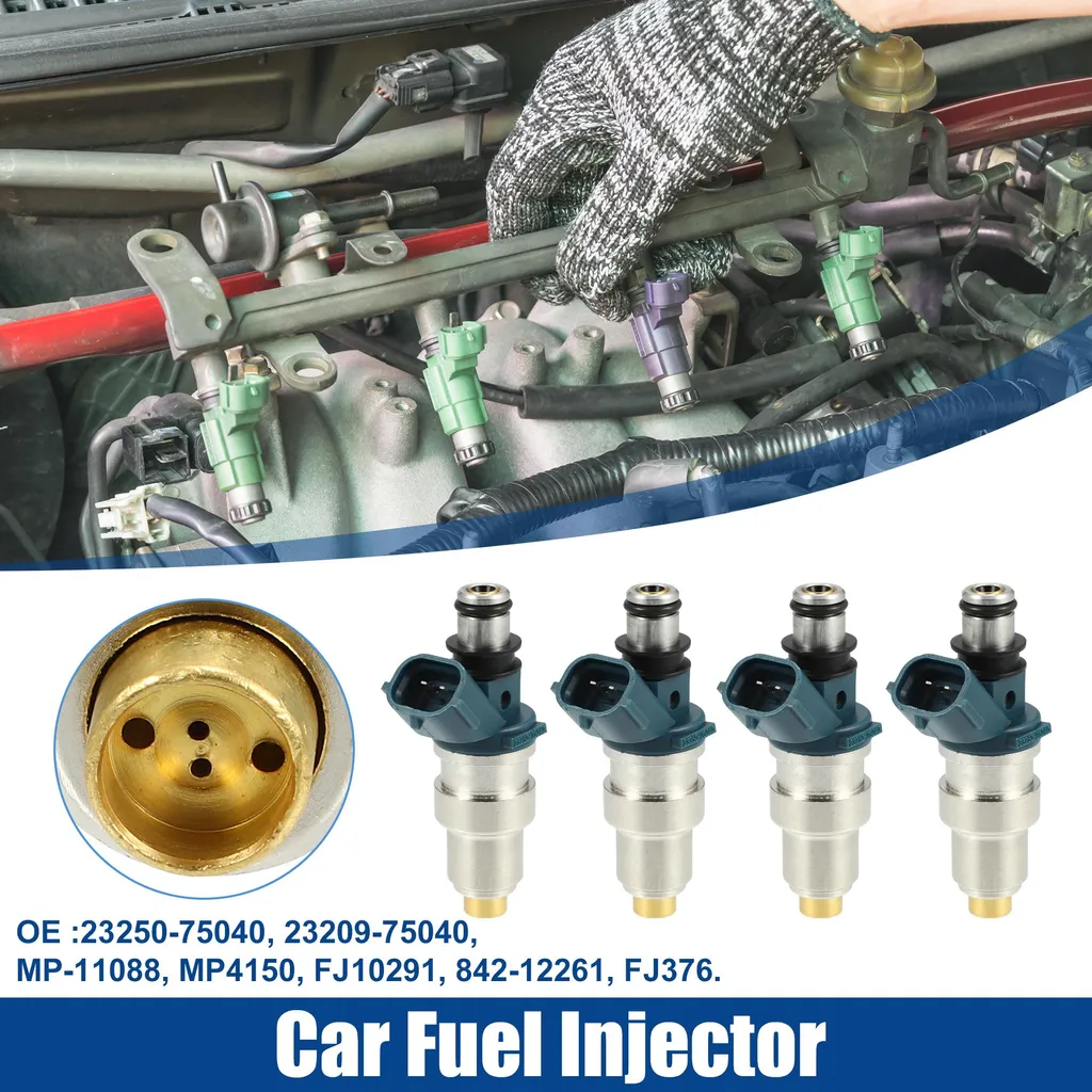 Buse d'Injection Essence Toyota Tacoma 2.4L Argentée - Set Professionnel