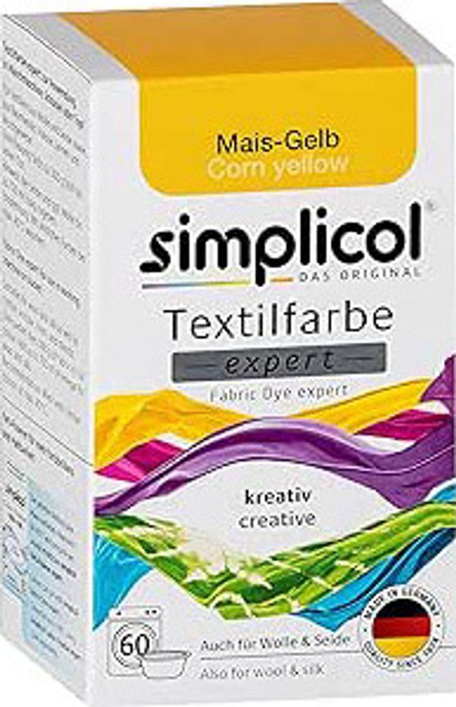 Simplicol l'original peinture textile expert en jaune maïs Image du produit 