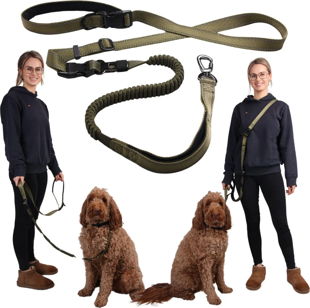 Analisi Sportleine Borsa Cani Hipbelt - Modello Rock 50kg Forte - 11