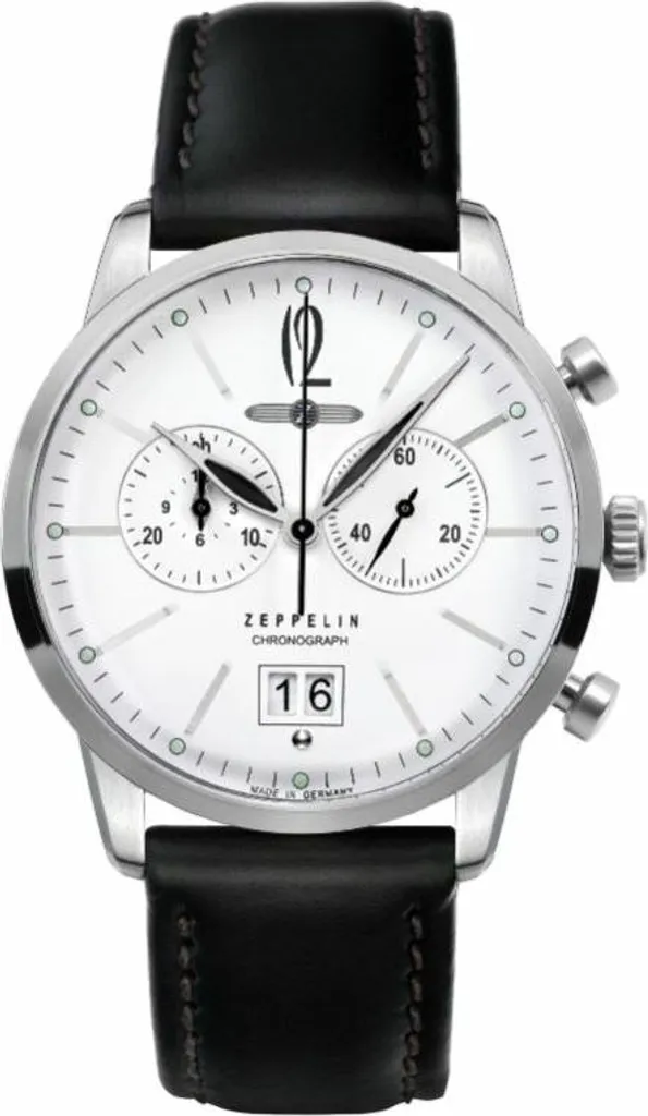 Zeppelin Chronographe pour hommes montre vintage précise qui dure longtemps