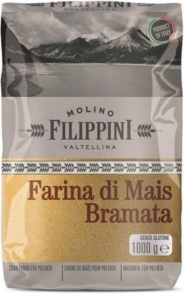 Gelbes Mehl Bramata 1 kg. - Molino Filippini