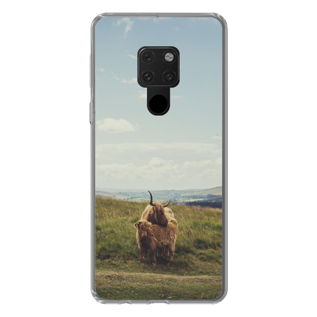 MuchoWow® Handyhülle Schutzhülle Hülle für Huawei P40 Lite Produktbild 