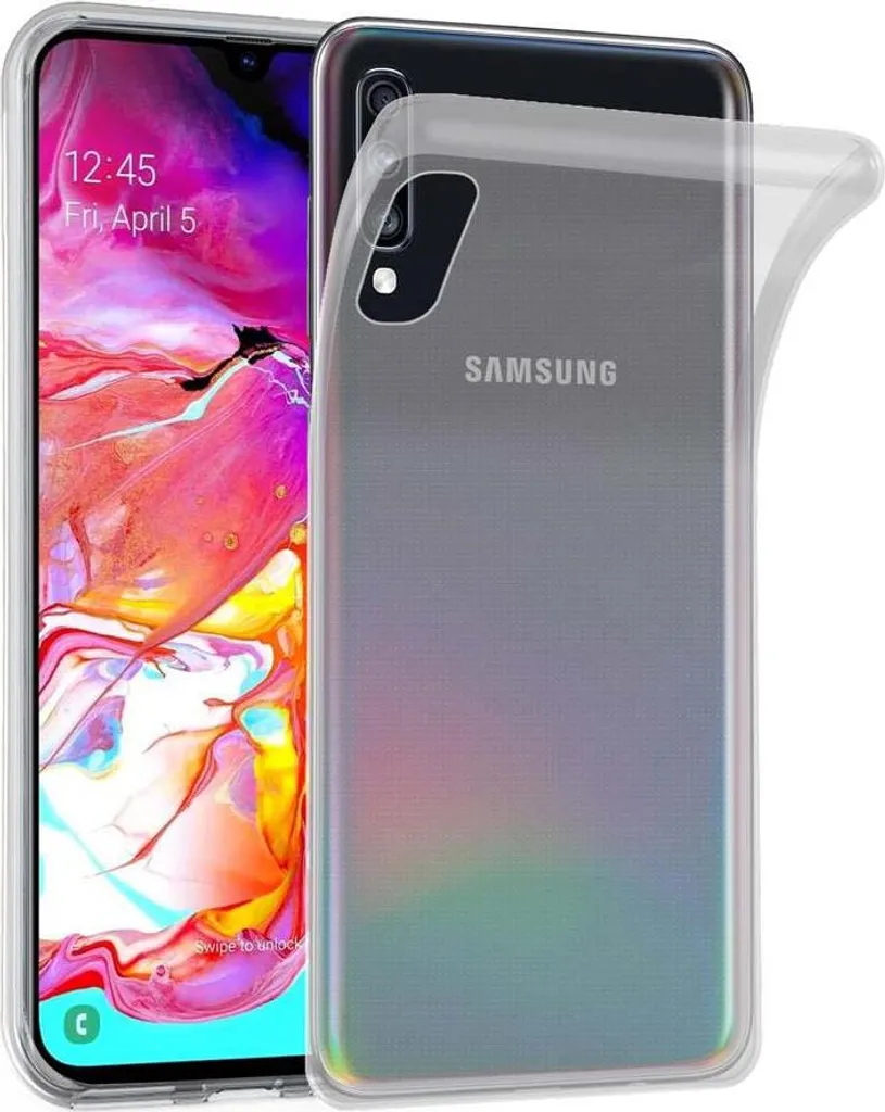 Cadorabo Cover Samsung A70 / A70s Trasparente: Protezione TPU Silicone
