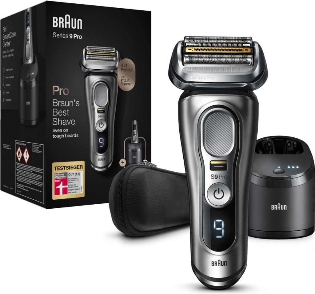 Braun Series 9 - 9485cc SW System w&d Rasierer Produktbild 
