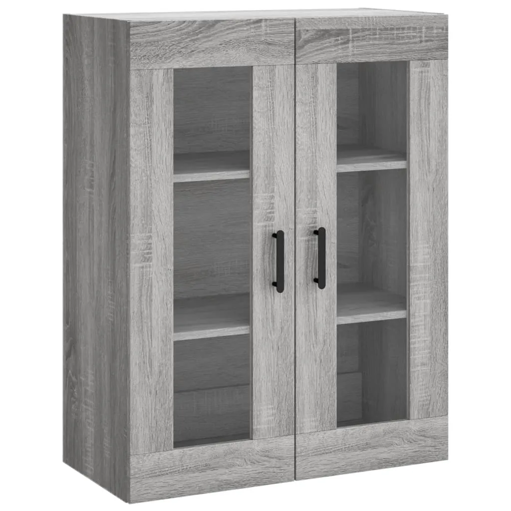 Mobile Pensile SYFAX Grigio Sonoma 69,5x34x90 cm - Design Moderno