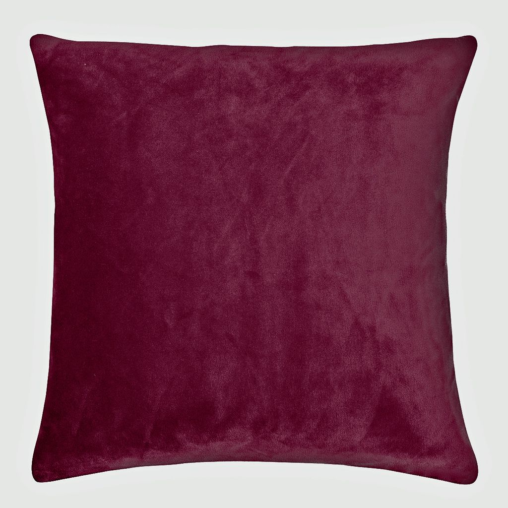 PAD Kissen Smooth 40 x 40 cm fuchsia Samt uni