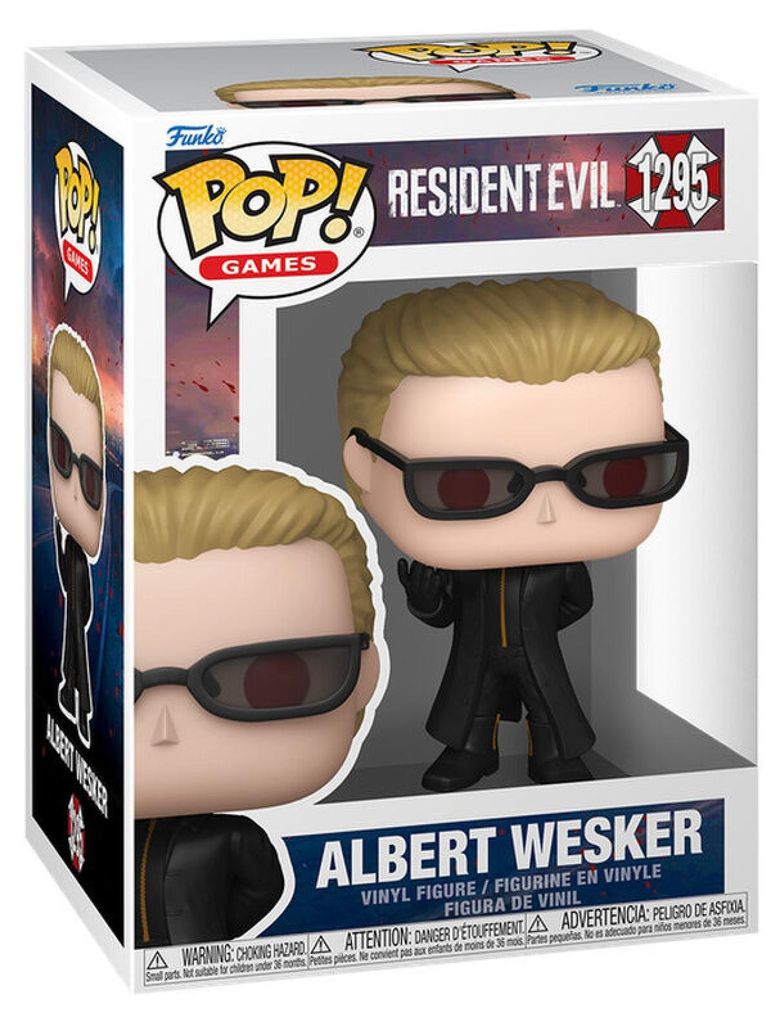 Figurine POP de Resident Evil, personnage Albert Wesker, Image du produit 