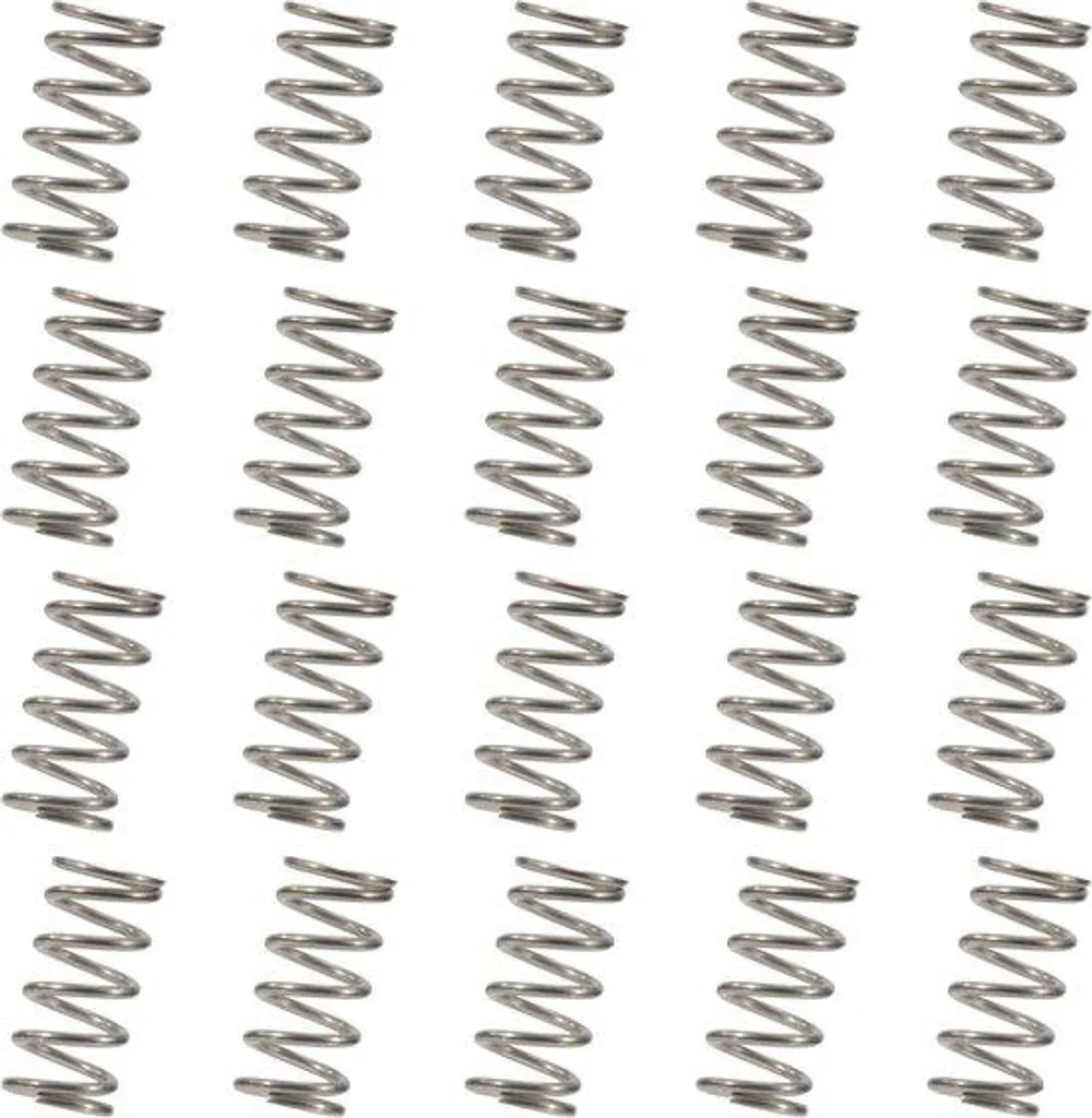 Ressort en acier inoxydable 20 mm force 3,6 kg pour montage mécanique