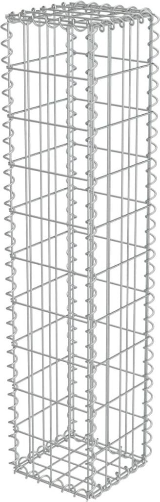 Muro di gabbioni con copertura Acciaio zincato 20×20×100 cm Immagine del prodotto 