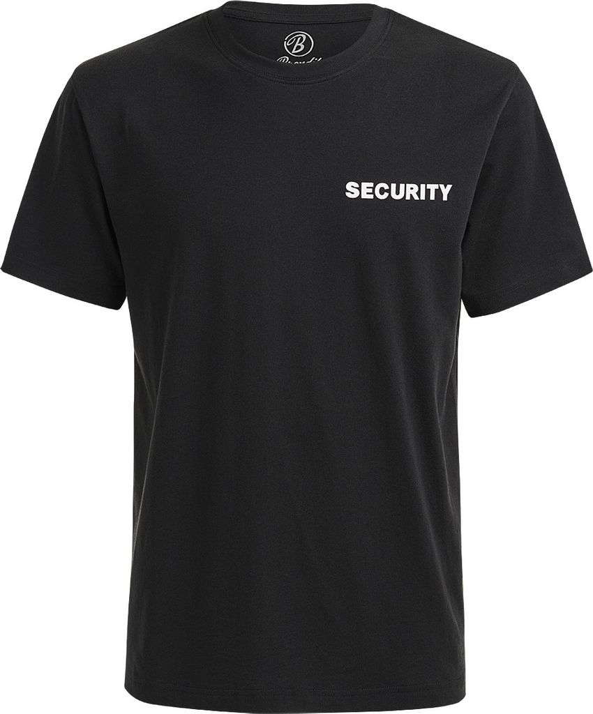 MFH T-Shirt, "Security", bedruckt, schwarz Produktbild 