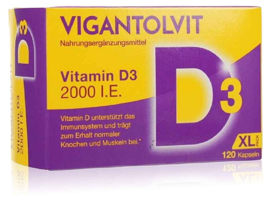Vigantolvit 2000 I.U. Witamina D3 kapsułki miękkie 120 Zdjęcie produktu 