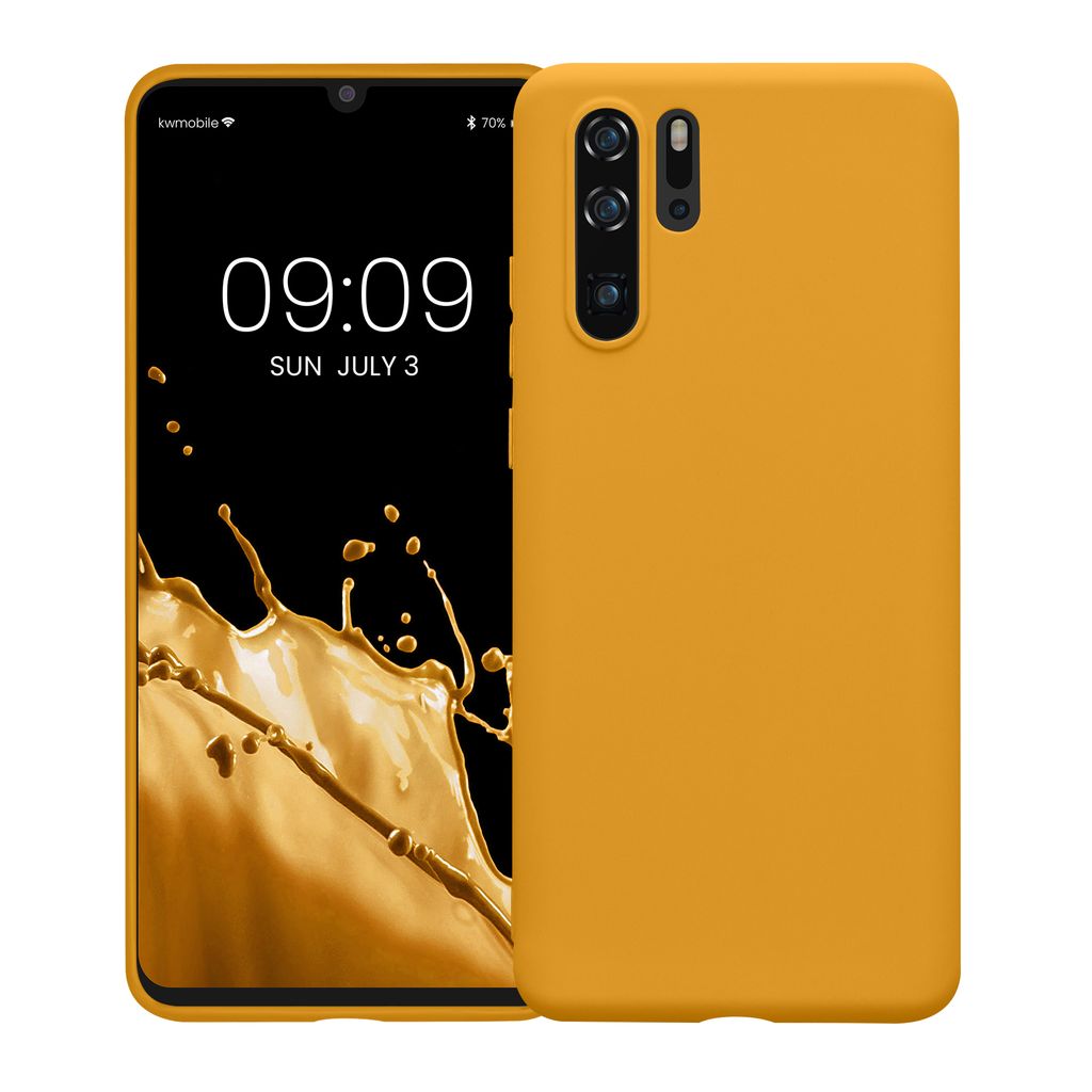 Kwnmobile Schutzhülle Für Huawei P30 Lite – Weiches TPU-Silikon, Kabellades Kompatibel, Matt Mintgrün