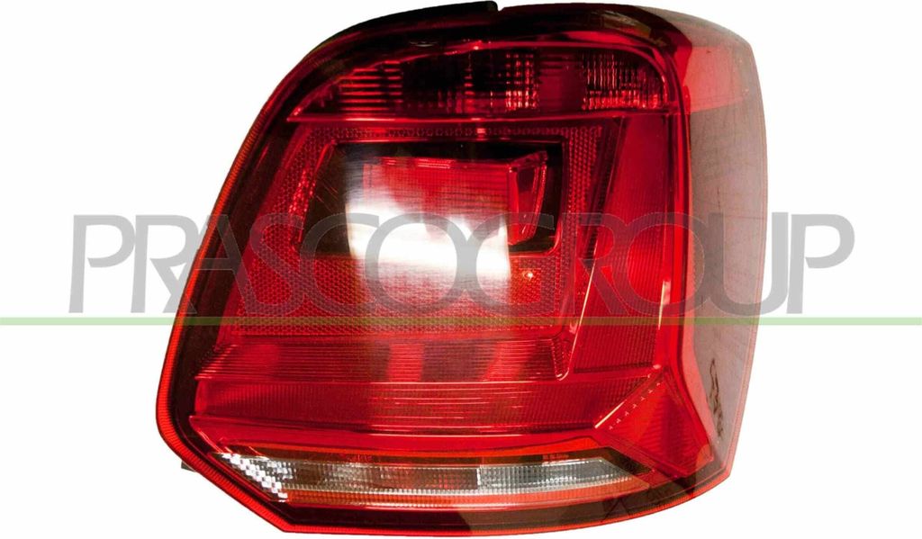 PRASCO Rückleuchte Heckleuchte Links für VW Polo Schrägheck (6R1, 6C1)
