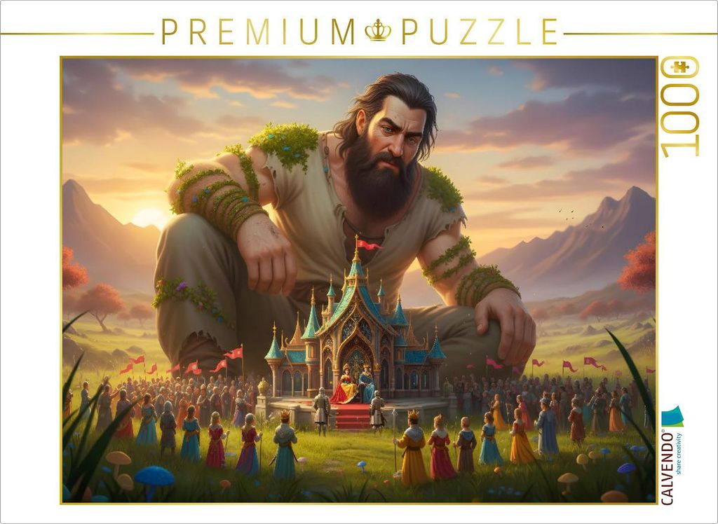 CALVENDO Puzzle Hofleben in Lilliput | 1000 Teile Lege-Größe 64x48cm Foto-Puzzle für glückliche Stunden