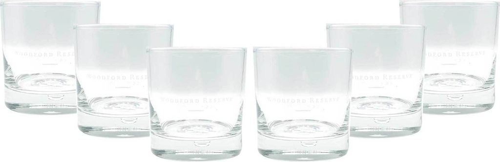 Woodford Reserve Whisky Glas Gläser 6er Set Tumbler
