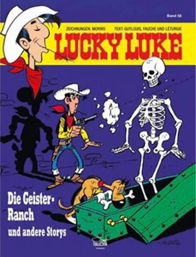 Livre BD Lucky Luke 58 pour Collectionneur - Die Geister-Ranch Allemand