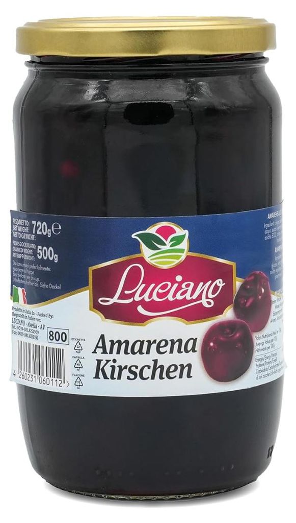 Luciano Cerises italiennes Amarena parfaites pour les Image du produit 