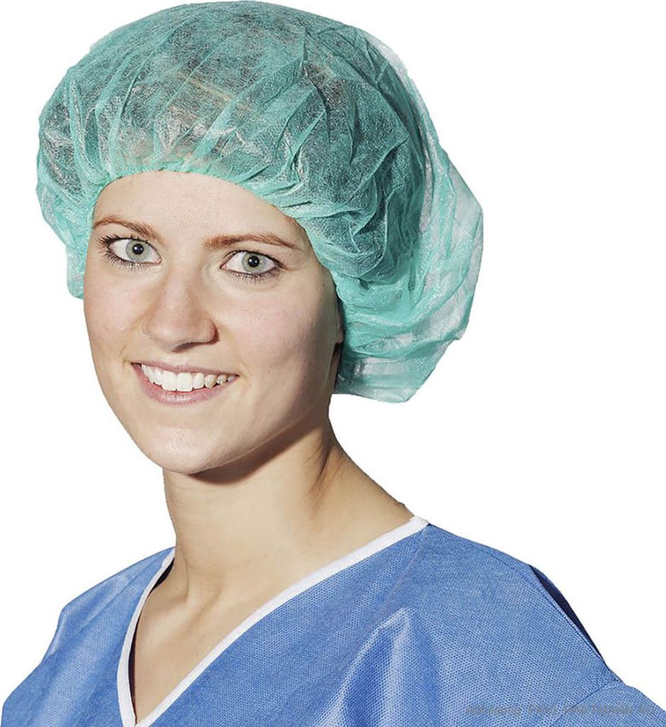 Hartmann Foliodress cap Comfort Universal grün OP-Hauben Produktbild 