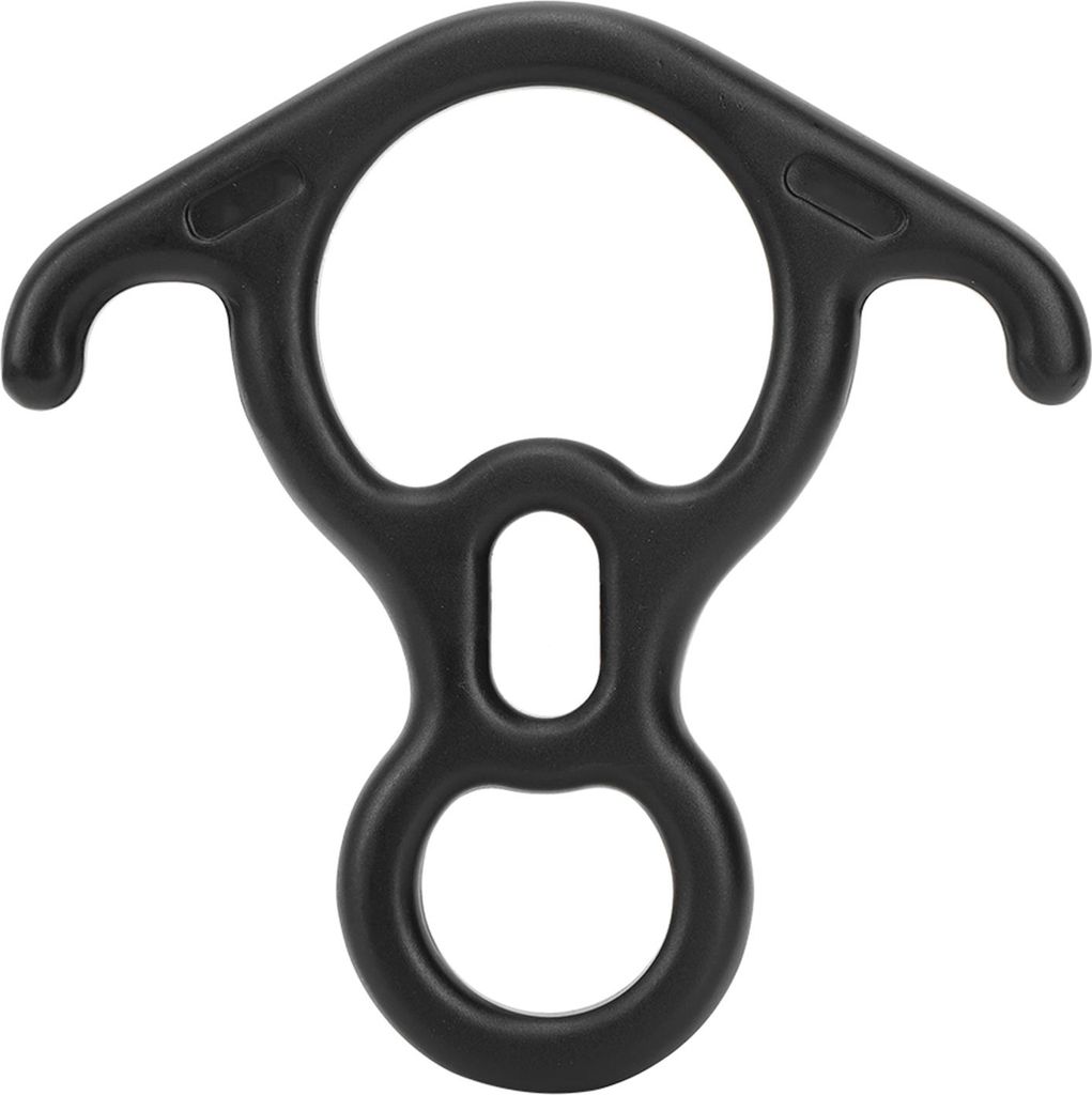 50KN Ox Horn 8-Shaped Ring Karabiner Abseilgerät Luft Arbeit Rettung Klettern Ausrüstung