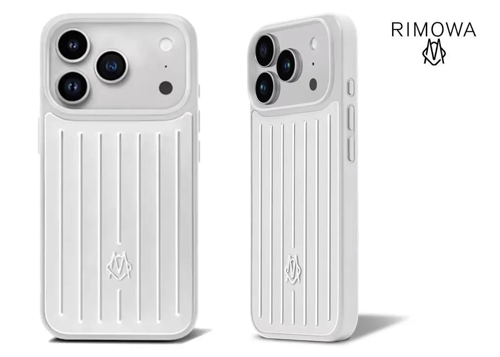 Custodia RIMOWA iPhone 17 Pro Argento | Cover Originale in Alluminio