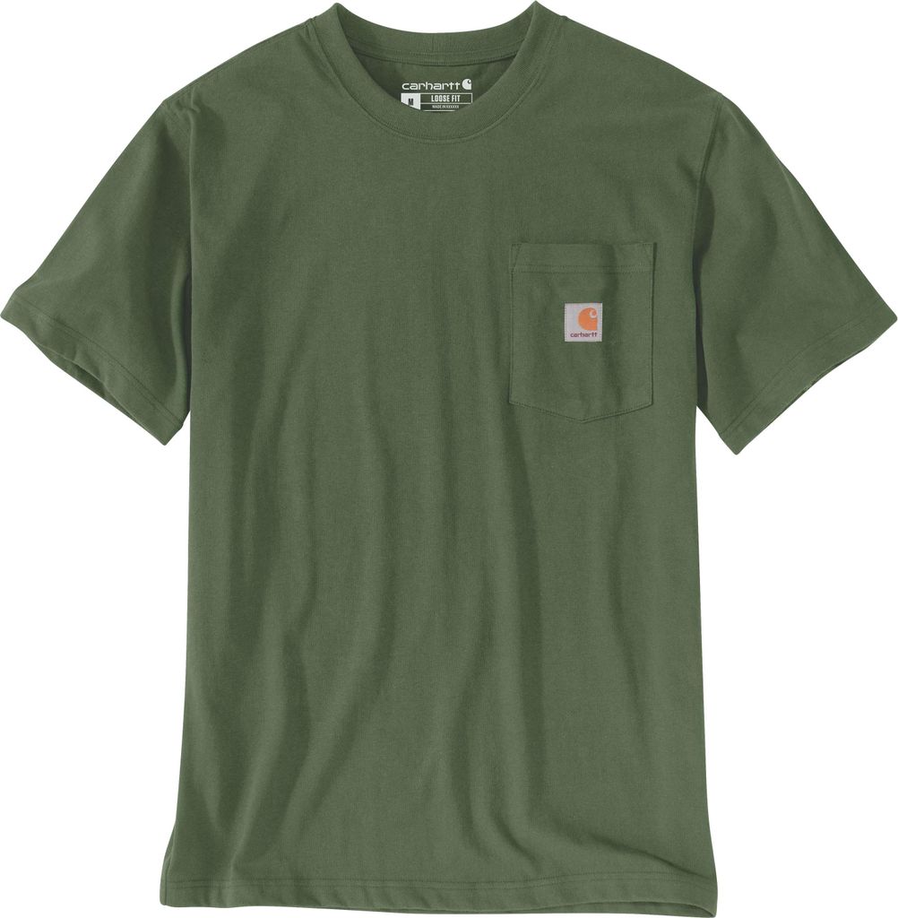 Carhartt Herren T-Shirt Pocket Outdoor Graphic T-Shirt | 107269, Farbe:oak leaf, Größe:S
