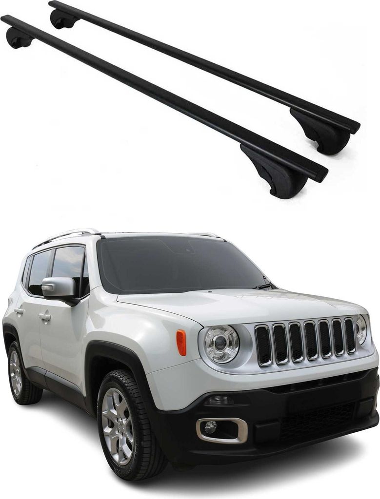 Barre portatutto trasversali per Jeep Renegade 2014-2024, Immagine del prodotto 