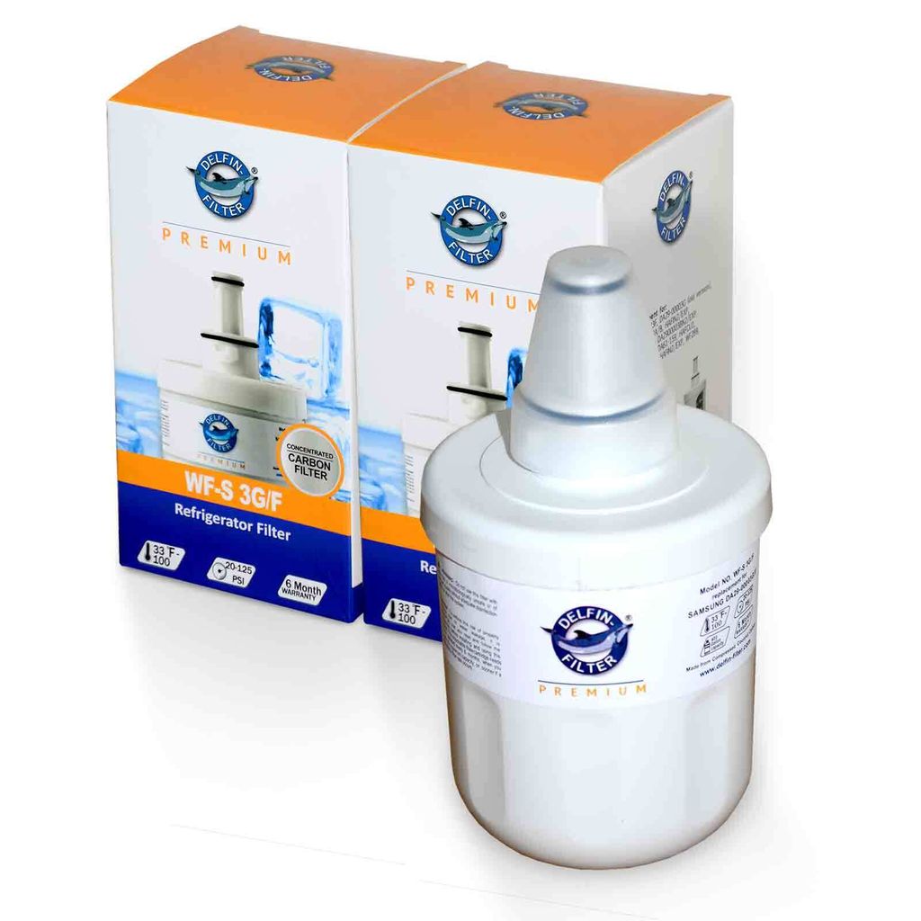 2x Samsung DA29-00003G/F, W6-63007 Kühlschr.-Wasserfilter Delfin WF-S