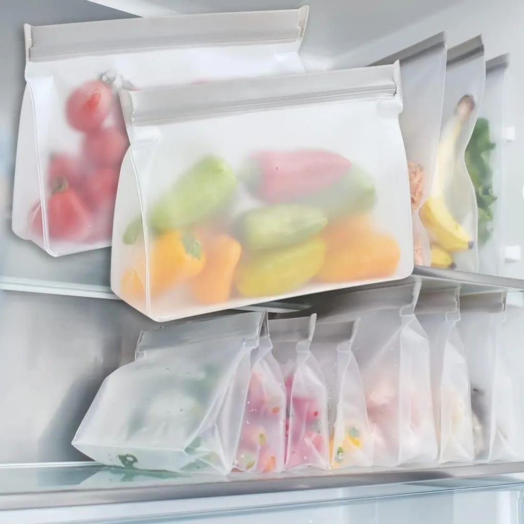Set 8 Sacchetti Meal Prep Riutilizzabili - Conservazione Pro - 2