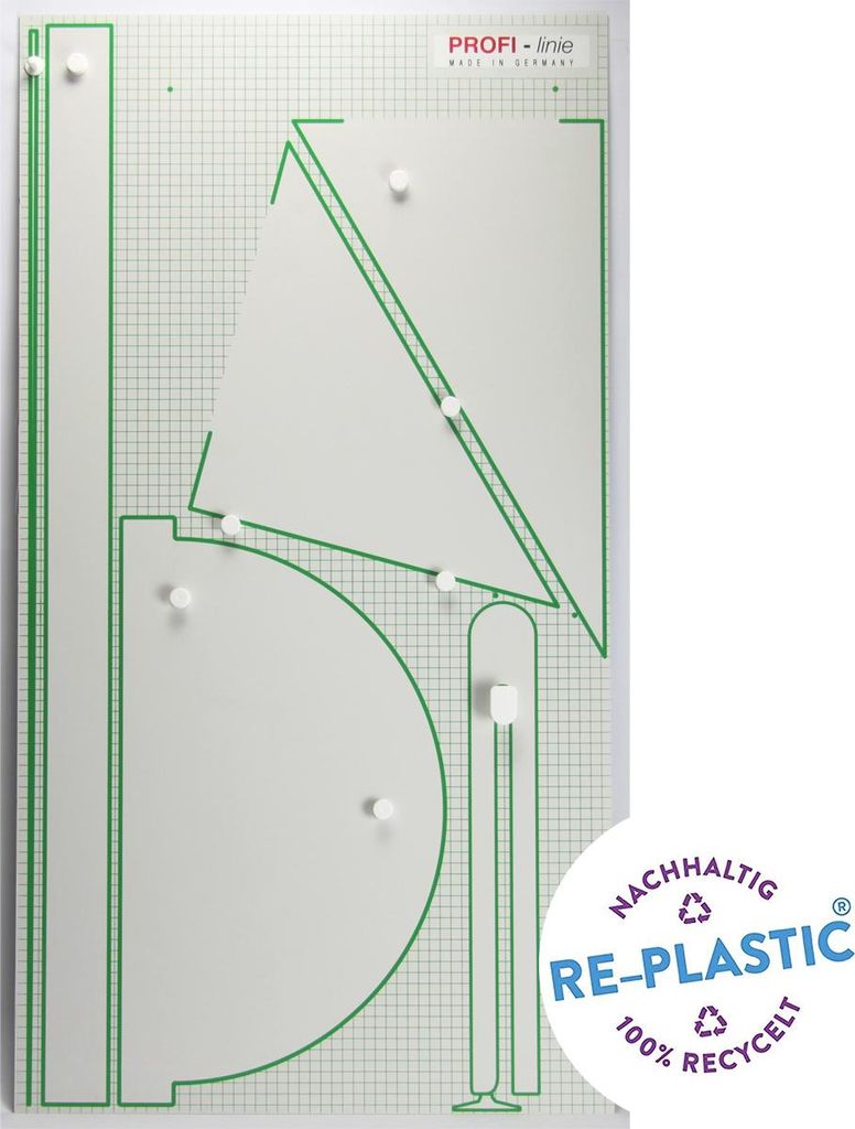 Wissner Gerätetafel ohne Geräte für Gerätesatz Profi-Linie IV