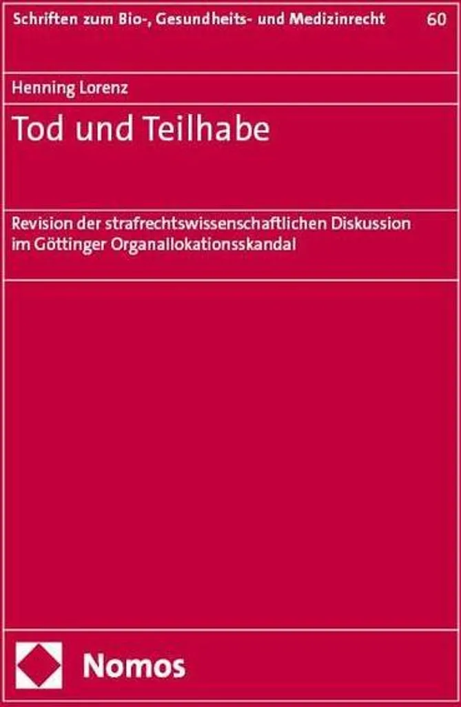 Tod und Teilhabe : réflexions sur l'exclusion sociale face à la mort 320p